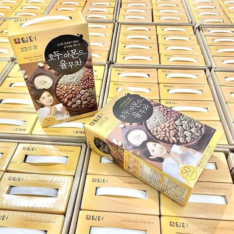 Bột ngũ cốc óc chó hạnh nhân Hàn Quốc 50 gói