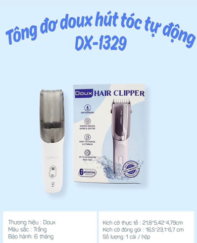 Tông đơ hút tóc Doux