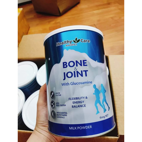 Sữa Bột BONE & JOINT WITH GLUCOSAMINE HEALTHY CARE ÚC 600g