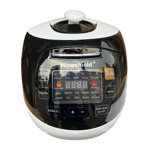 Nineshield - Nồi cơm cao tần đa năng - Trắng