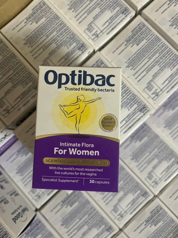 Men Vi Sinh Dành Cho Phụ Nữ Optibac Probiotics tím của Anh - 30v