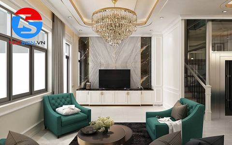 Trào lưu chọn màu sơn nhà tân cổ điển sang trọng cho căn nhà của bạn