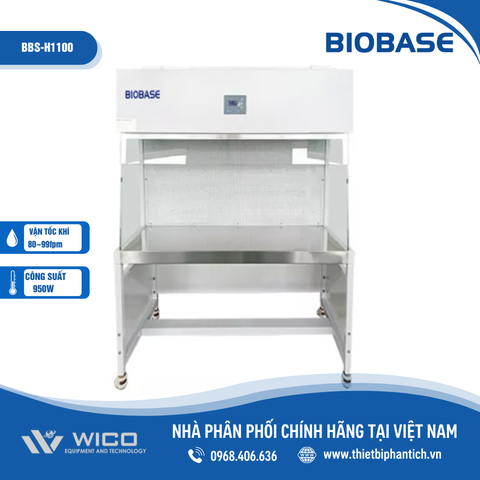 Tủ Cấy Vi Sinh Thổi Ngang Biobase Trung Quốc | 1,1 - 1,5 - 1,8m
