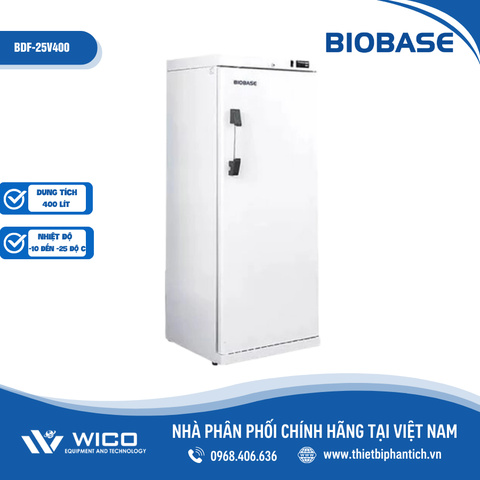 Tủ Lạnh Âm 25 Độ C 400 lít Biobase BDF-25V400