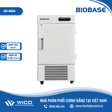 Tủ Lạnh Âm 60 Độ C Kiểu Đứng Biobase 58 -118 -158 - 398 Lít