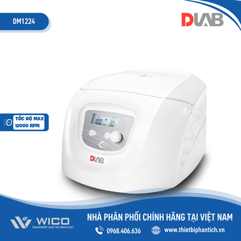 Máy Ly Tâm Heamatokrit Dlab Mỹ DM1224 | 12000 Vòng/ Phút