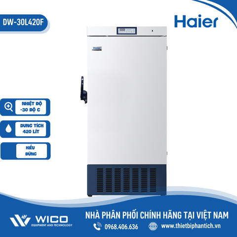 Tủ Lạnh Âm 30 Độ 420 Lít Haier BioMedical DW-30L420F (Rã đông tự động)