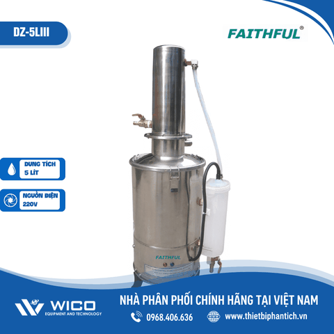 Máy Cất Nước 1 Lần Tự Động Faithful Trung Quốc DZ-5LIII/  DZ-10LIII/ DZ-20LIII