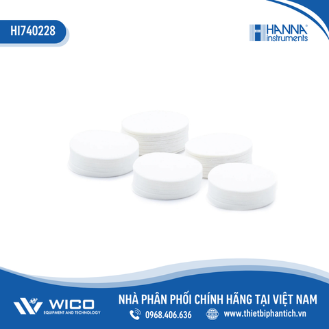 Giấy Lọc Đường Kính 2.5cm, 25 Cái Hanna HI740228