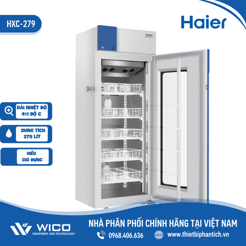 Tủ Trữ Máu 279 Lít - 120 Túi 400ml Haier HXC-279