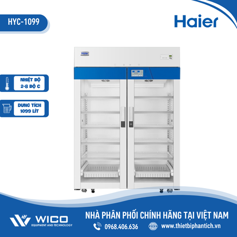 Tủ bảo quản Vacxin - Thuốc - Sinh phẩm 1099 lít Haier HYC-1099(F)