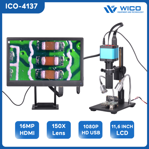 Kính Hiển Vi Kỹ Thuật Số WICO ICO-4137 | 16MP - Cổng HDMI/USB
