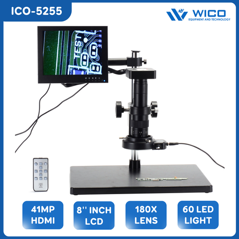Kính Hiển Vi Kỹ Thuật Số Wico ICO-5255 | 41MP - Cổng HDMI/ USB