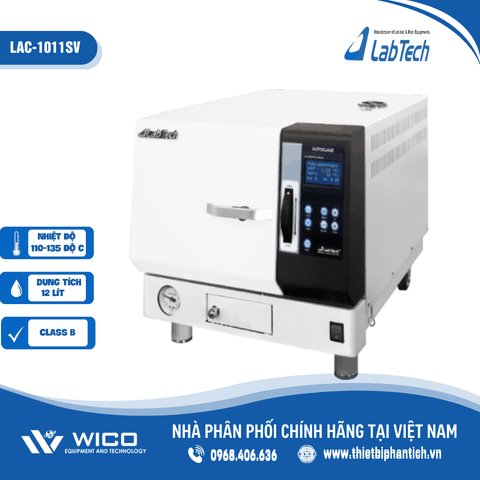 Nồi Hấp Tiệt Trùng Để Bàn Sấy Chân Không Labtech Hàn Quốc