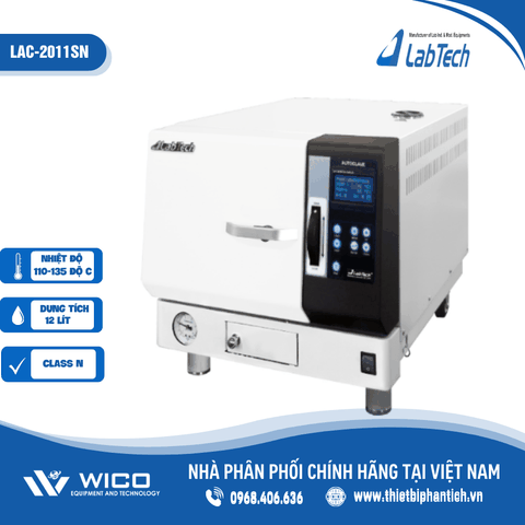 Nồi Hấp Tiệt Trùng Để Bàn Class N Labtech Hàn Quốc