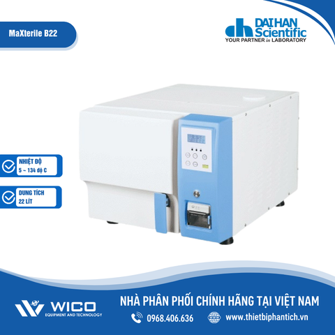 Nồi Hấp Tiệt Trùng Sấy Chân Không Daihan Hàn Quốc MaXterile B22