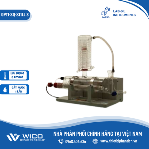 Máy Cất Nước 1 Lần Ấn Độ Labsil OPTI-SQ-STILL