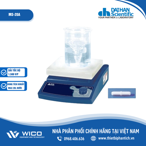 Máy Khuấy Từ Không Gia Nhiệt Daihan Hàn Quốc MS-20A