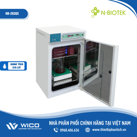 Tủ Ấm CO2 N-Biotek Hàn Quốc NB-203QR / NB-203QS | Tích Hợp Máy Lắc