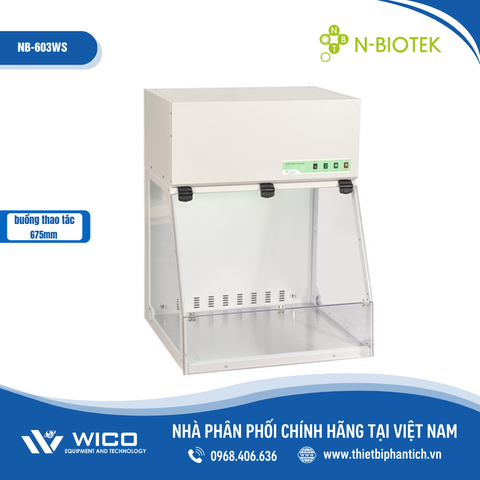 Tủ Thao Tác PCR Hàn Quốc N-Biotek NB-603WS | 700mm