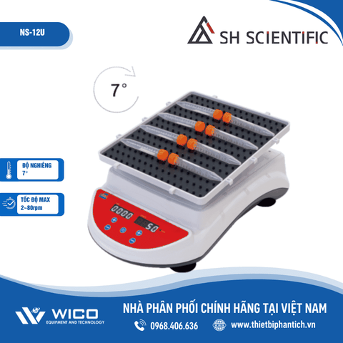 Máy Lắc Đa Chiều SH Scientific Hàn Quốc NS-12U | Hiện Số