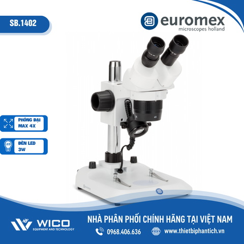 Kính hiển vi soi nổi Euromex SB.1402 | 20/40 lần