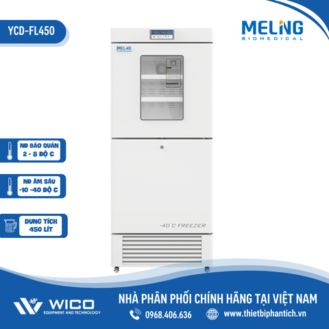 Tủ Lạnh 2 Buồng Mát - Âm Sâu 450 Lít Meiling YCD-FL450