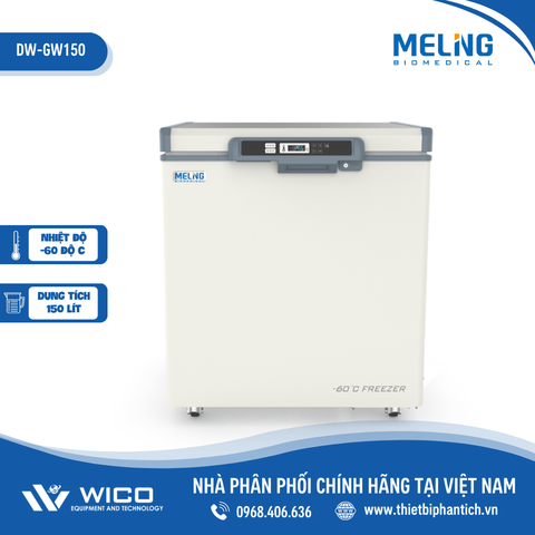 Tủ Lạnh Âm 60 độ C Meiling Trung Quốc DW-GW150 | 150 Lít