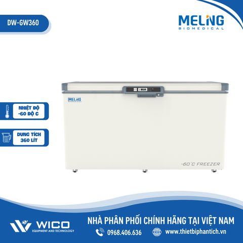 Tủ Lạnh Âm 60 độ C Meiling Trung Quốc DW-GW360 | 360 Lít