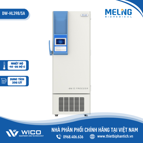 Tủ Lạnh Âm 86 độ C Meiling Trung Quốc DW-HL398/SA | 398 Lít