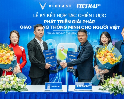 VIETMAP VÀ VINFAST KÝ KẾT HỢP TÁC CHIẾN LƯỢC, PHÁT TRIỂN GIẢI PHÁP GIAO THÔNG THÔNG MINH CHO NGƯỜI VIỆT