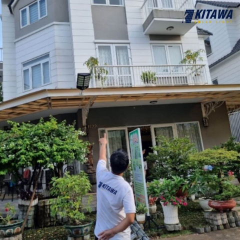 Hướng dẫn cách lắp đèn năng lượng mặt trời 500W tại nhà