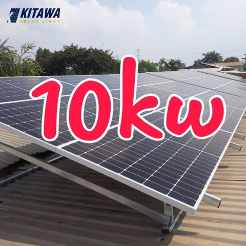 Dự án lắp điện mặt trời áp mái 10kW cho anh Hà tại Quận 10