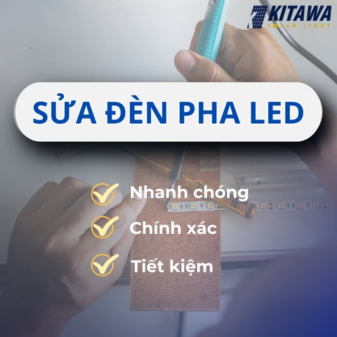 Hướng dẫn chi tiết cách sửa đèn pha LED tại nhà nhanh chóng
