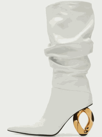 KNEE BOOTS MŨI NHỌN GÓT KIỂU