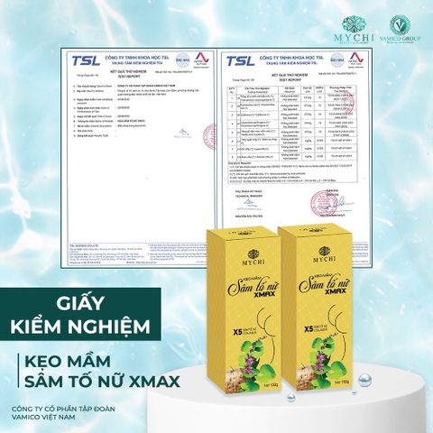 Viên mầm sâm tố nữ Xmax MyChi Vua nở ngực - Tăng vòng 1 hiệu quả