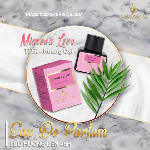 Nước Hoa Vùng Kín MIMOSA LOVE- Thảo Mộc 37-Thơm Lâu Trong 48h