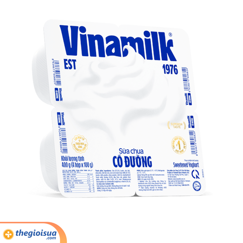 Sữa chua ăn Vinamilk có đường 100g