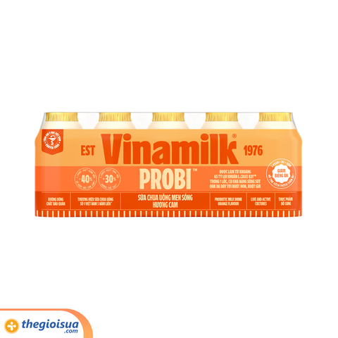 Sữa chua uống Probi Pedia+ hương cam 65ml