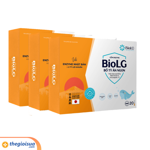 Thực phẩm bảo vệ sức khoẻ BIOLG Bổ tỳ ăn ngon (20g*3)