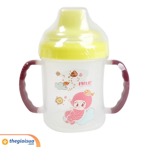 Cốc tập uống chống tràn Farlin 240ml (có đầu mút)