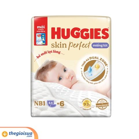 Miếng lót Huggies Skin Perfect Newborn 1 - 64m