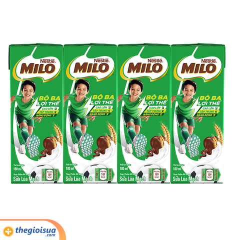 Thức uống lúa mạch Nestle Milo 180ml