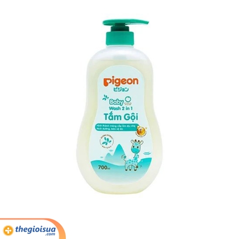 Tắm gội Pigeon Jojoba 700ml