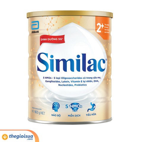 Sữa bột Similac 2+ 800g (Từ 2 tuổi trở lên)