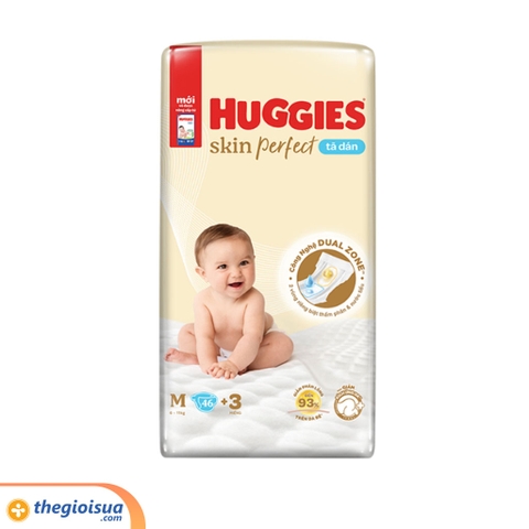 Tã dán Huggies Skin Perfect M46