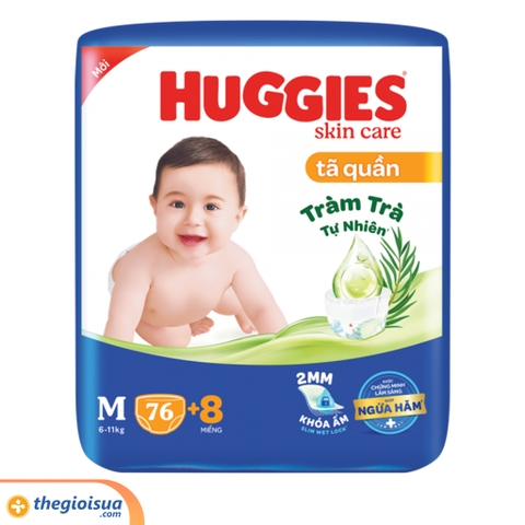 Tã quần Huggies Skincare M76