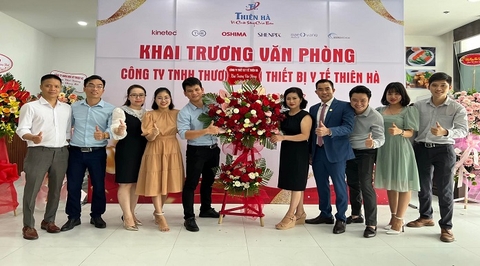 Công ty TBYT Thiên Hà khai trương văn phòng đại diện mới