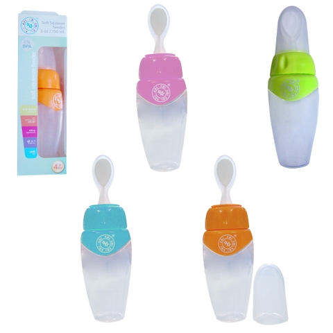 Bình muỗng ăn dặm silicone AMI – NICKY babies