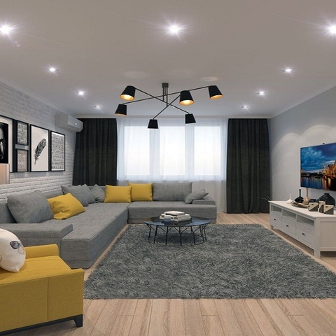 Căn hộ thanh lịch nhờ rèm vải giá rẻ Hafuni